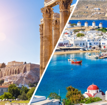 Combiné Athènes / Mykonos, Combiné Grèce & ses îles par Ôvoyages Combiné Athènes / Mykonos, Combiné Grèce & ses îles par Ôvoyages